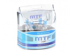 Набор галогеновых ламп MTF Light H8 Platinum 3800K
